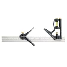 Fisher Fb225me Combination Square 300mm (12in) - Multi Colour - One Size