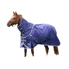 Shires Highlander Original Lite Horse Turnout Neck Cover - Navy - XL
