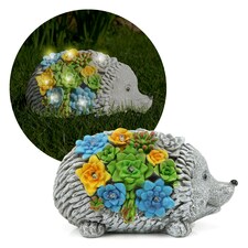 Solar Hedgehog Statue Garden Ornaments thumbnail 2