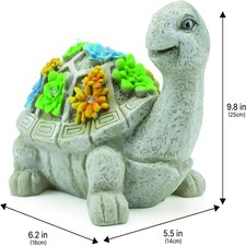 Pack of 12 Solar Cat Garden Ornament Grey | One Size thumbnail 3