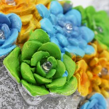 Pack of 12 Solar Cat Garden Ornament Grey | One Size thumbnail 6