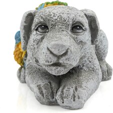 Pack of 6 Solar Turtle Garden Ornament Grey | One Size thumbnail 3