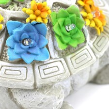 Pack of 6 Solar Turtle Garden Ornament Grey | One Size thumbnail 6