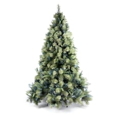 7FT Kentucky Pine Green Pencil Needle Tips Plain Bushy Artificial Christmas Tree | Green | Green | 7ft thumbnail 2