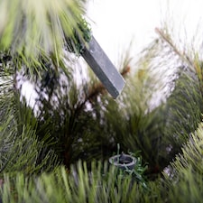 8FT Kentucky Pine Green Pencil Needle Tips Plain Bushy Artificial Christmas Tree | Green | Green thumbnail 8