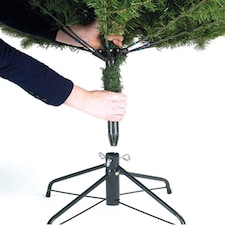 4FT Black Imperial Pine Christmas Tree | Black | Black thumbnail 5