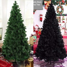 10FT Black Alaskan Pine Christmas Tree | Black | 10ft thumbnail 5