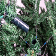 Christmas Stockholm Pine Artificial Designer Tree Berries & Frosted Cones Mixed | Green | Green thumbnail 8