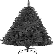 5FT Black Imperial Pine Christmas Tree | Black | Black