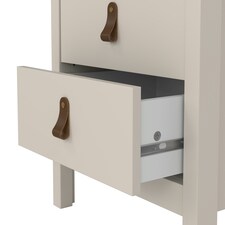 Barcelona Bedside Table 2 Drawers in Cashmere N/A thumbnail 10
