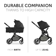 hauck Move so Simply Pushchair Set - Black | Black thumbnail 3