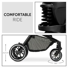 hauck Move so Simply Pushchair Set - Black | Black thumbnail 4