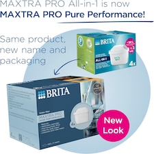 BRITA MAXTRA PRO Pure Performance Water Filter Cartridge - 4 Pack - Original BRITA Refill thumbnail 2