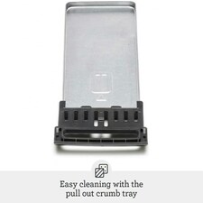 Sage The Smart Toast 2-Slice Toaster, 2 Extra-Wide Slots - A Bit More, Lift & Look, Defrost & Bagel Settings - Brushed Aluminium Silver thumbnail 4