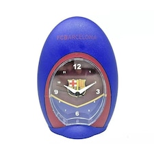 Barcelona FC Swoop Quartz Alarm Clock Blue