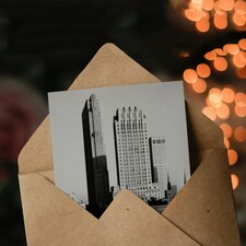 Alfred Stieglitz Art Card New York View From The Shelton thumbnail 3