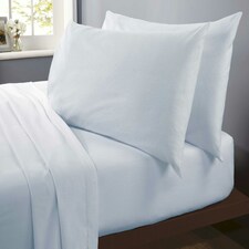 So Soft Microfibre 180 Thread Count Sheet Set Blue | Single thumbnail 2