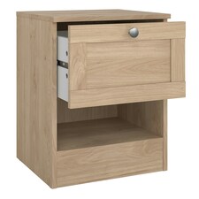 Brande Nightstand with1 Frame Drawer in Jackson Hickory Brown thumbnail 5