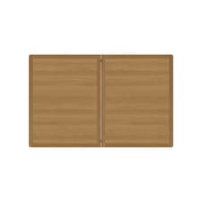 Taberno Oak Large 1.4M Extending Dining Table Natural Orange thumbnail 10