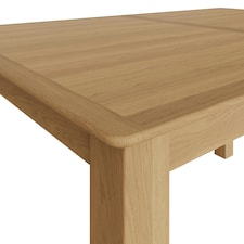 Taberno Oak Large 1.4M Extending Dining Table Natural Orange thumbnail 9