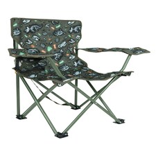 Mountain Warehouse Kids Patterned Mini Folding Chair Picnic Outdoor Furniture Blue thumbnail 4