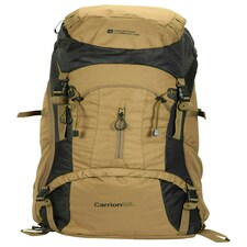 Mountain Warehouse Large 80L Backpack Camping Hiking Travelling Rucksack Bag Green | Khaki thumbnail 2