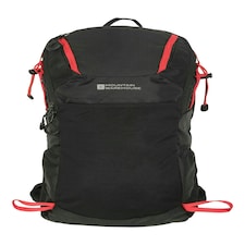 Mountain Warehouse Inca Backpack with Adjustable Chest Straps Sports Rucksack Black thumbnail 2
