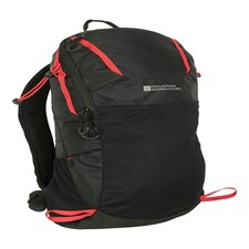 Mountain Warehouse Inca Backpack with Adjustable Chest Straps Sports Rucksack Black thumbnail 3
