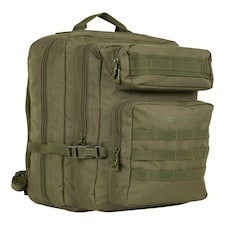 Mountain Warehouse Legion Backpack Comfortable Everyday Rucksack Laptop Bag Green | Khaki thumbnail 2