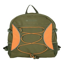 Mountain Warehouse Bolt 18L Backpack Rucksack Padded Straps Multi Pocket Day Bag Green | Khaki thumbnail 2