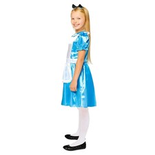 Alice In Wonderland Girls Costume - Blue - 9-10 Years 9-10 years thumbnail 3