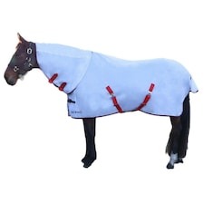 HYCONIC Combo Neck Detachable Neck Horse Fly Rug - White - 7´ 3"