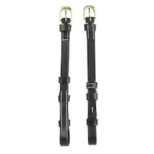 Whitaker Leather Horse Cheekpiece - Black - Full