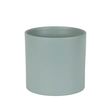 Matte Grey Ceramic Indoor Plant Pot H15 x W15.5cm Grey