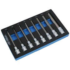 1/2" Drive Allen Hex Key Sockets Extra Long 140mm 5mm - 17mm 8pc Set thumbnail 3