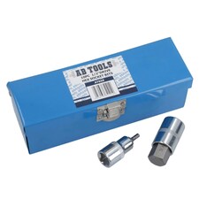1/2" drive Hex / Allen key bit socket set metric sizes 4mm - 19mm AT659 thumbnail 4