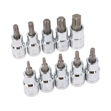 10pcs star / Torx bit socket set by BERGEN AT668 thumbnail 4