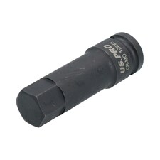 19mm M19 x 78mm 1/2" Drive Extra Long Impacted Allen hex Key Socket thumbnail 2