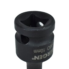 M10 x 78mm 1/2" Drive Extra Long Impact Impacted Allen Hex Key Male Socket thumbnail 2