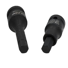 10mm Short (53mm) + Long (78mm) Impacted Hex Allen key Sockets 1/2" Drive thumbnail 5