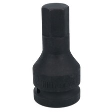 22mm 3/4" Drive Extra Deep Impact Hex Allen Key Socket Impacted 88mm Long thumbnail 3