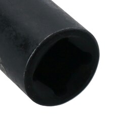 Metric MM 1/4in Drive Impact Allen Hex Key Sockets 1.5mm - 6mm 7pc Set thumbnail 2