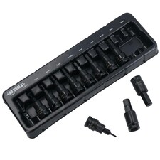 Metric MM Impact Impacted Hex Bit Allen Key Sockets 2mm - 10mm 11pc Set