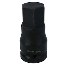 32mm 3/4" Drive Extra Deep Impact Hex Allen Key Socket Impacted 88mm Long