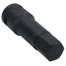 Metric Deep Impact Impacted Hex Bit Allen Key Sockets 4mm - 19mm 16pc Set thumbnail 3