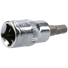 7/32" Hex Key Socket / Bit 3/8" Drive Imperial AF SAE 6 Sided Allen Key 48mm Cr-V thumbnail 3