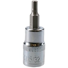 5/32" Hex Key Socket / Bit 3/8" Drive Imperial AF SAE 6 Sided Allen Key 48mm Cr-V