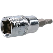 5/32" Hex Key Socket / Bit 3/8" Drive Imperial AF SAE 6 Sided Allen Key 48mm Cr-V thumbnail 3