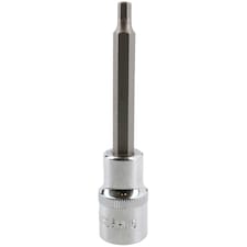 5mm Hex Allen Key Long Bit Internal Socket Metric 1/2" Drive 100mm Length Cr-V