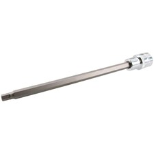 6mm Hex Allen Key Long Bit Internal Socket Metric 1/2" Drive 200mm Length Cr-V thumbnail 2